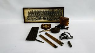 QUANTITY OF MILLITARY COLLECTIBLES TO INCLUDE RAF SQUADRON 79 BRITISH ARMY OF THE RHINE PLAQUE,