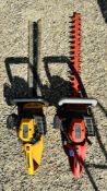 2 PETROL HEDGE TRIMMERS TO INCLUDE SOVEREIGN AND JCB.