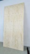 1 X 8FT X 4FT SHEET OF 9MM PLY.