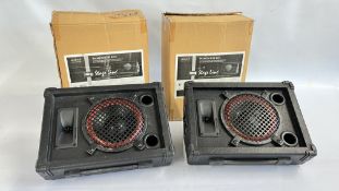 TWO STAGE LINE PA MONITOR BOXES MODEL MAB-8P - SOLD AS SEEN.