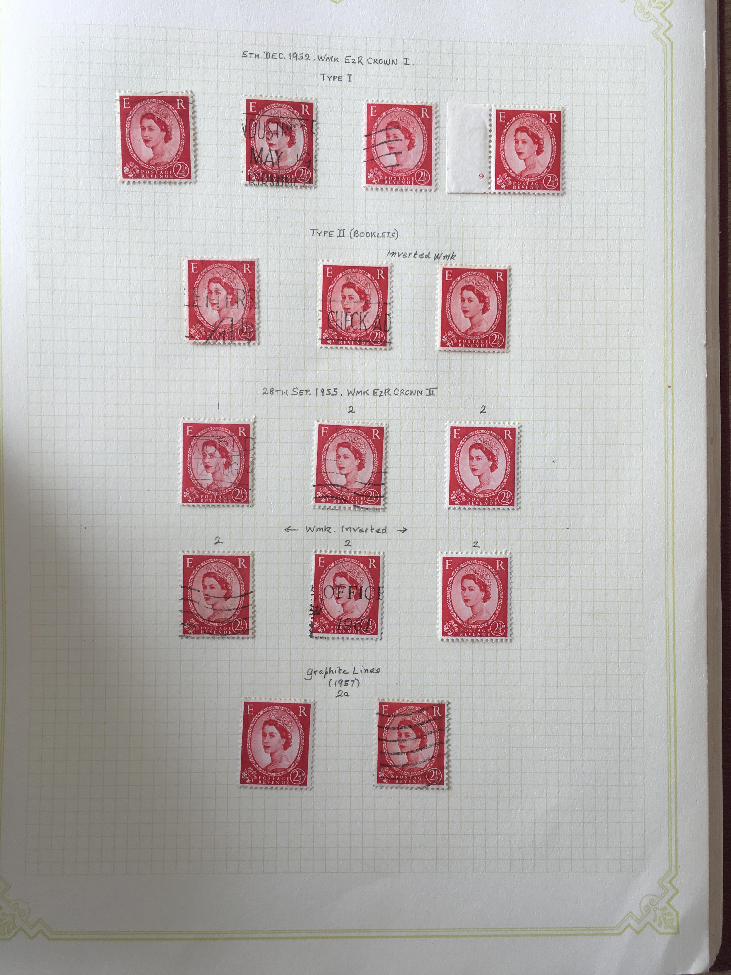 STAMPS:; BOX WITH GB COLLECTIONS IN SEVEN ALBUMS, QE2 WILDINGS, COMMEMS, - Image 37 of 38