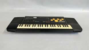 CASIO MT-64 DYNAMIC BASS KEYBOARD WITH PERCUSSION PAD (NO POWER TRANSFORMER) - SOLD AS SEEN - AS