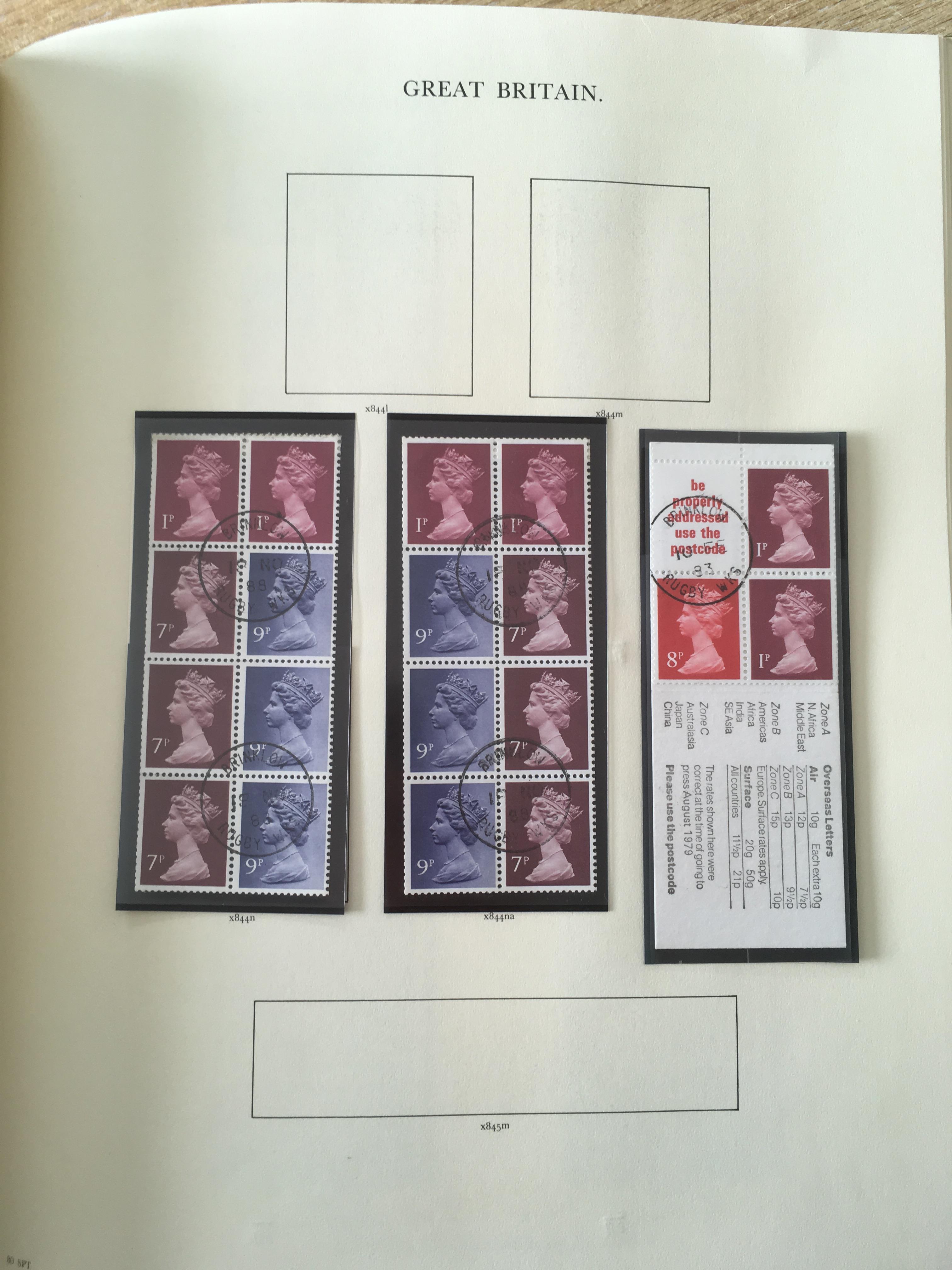 STAMPS:; BOX WITH GB COLLECTIONS IN SEVEN ALBUMS, QE2 WILDINGS, COMMEMS, - Image 10 of 38