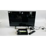 A SONY 32" FLAT SCREEN SMART TV MODEL KDL-32WD756 - SOLD AS SEEN.