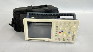 OWON PDS5022S DUAL CHANNEL COLOUR DIGITAL STORAGE OSCILLOSCOPE CASED WITH ACCESSORIES - SOLD AS