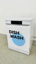 SHARP DISHWASHER MODEL QW-NA1BF47EW - SOLD AS SEEN.