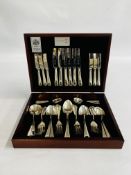 A SIX PLACE SETTING CANTEEN OF ARTHUR PRICE SILVER PLATED CUTLERY "COUNTRY COLLECTION"