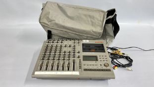 TASCAM MODEL 464 PORTASTUDIO WITH CARRY CASE - SOLD AS SEEN - AS CLEARED.