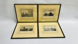 A SET OF COLOURED ENGRAVINGS OF LOCAL INTEREST, PRINTED BY J. STARK.