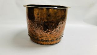 AN ANTIQUE COPPER COPPER