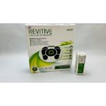 REVITIVE CIRCULATION BOOSTER BOXED + REVITIVE FOOT AND LEG CREAM - SOLD AS SEEN.