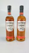 2 X 70CL BOTTLES OF "SOUTHERN COMFORT".