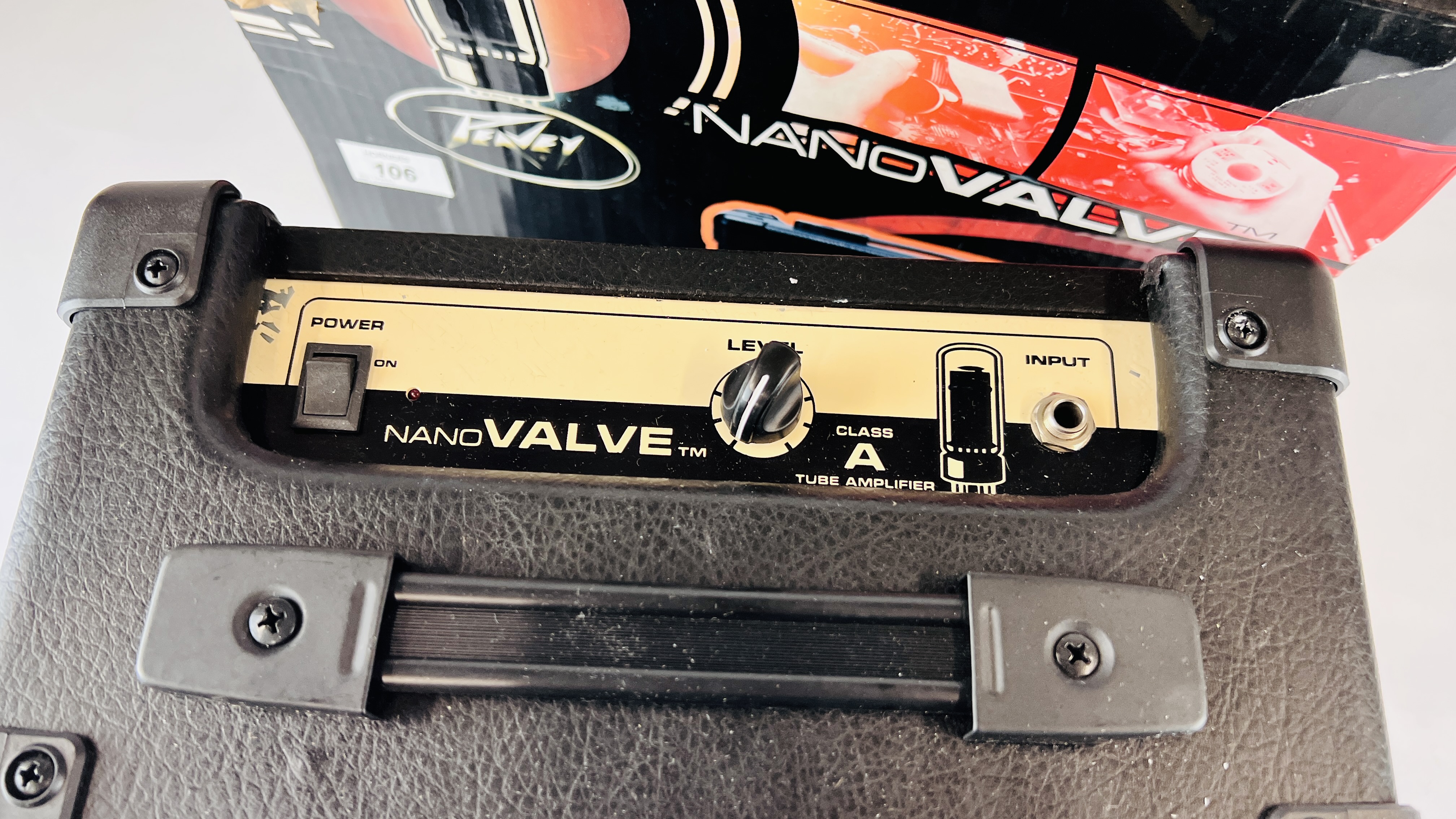 BOXED NANO VALVE PEAVEY PRACTICE AMP - SOLD AS SEEN. - Image 3 of 4
