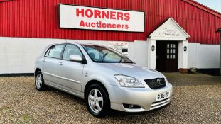 2003 TOYOTA COROLLA T3 VVTI 5 DOOR HATCHBACK 1398CC PETROL, VRM - GU03 YDY.