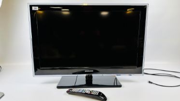 A SAMSUNG 32 INCH TV MODEL LE 32 D550K1W & REMOTE CONTROL - SOLD AS SEEN.