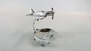 (R) POLISHED ALUMINIUM PLANE & MAP