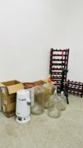 A GROUP OF WINE MAKING / DISTILLER EQUIPMENT TO INCLUDE CELLAMAN 5.