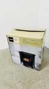 HOMEBASE "LUDFIELD" ELECTRIC STOVE ROOM HEATER (BOXED) - SOLD AS SEEN.