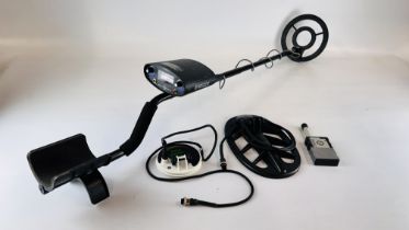 BOUNTY HUNTER TRACKER IV METAL DETECTOR WITH TWO GOLD FINDER COILS AND DTS PRO A/F.