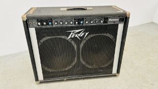 PEAVEY SOLO SERIES RENOWN AMP WITH PEAVEY AUTOMIXER FOOT PEDAL - SOLD AS SEEN.