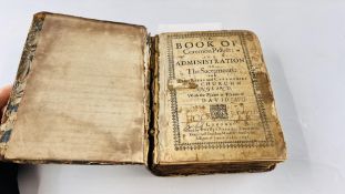 A rare copy of the Geneva Bible, often called Breeches Bible, 1599,