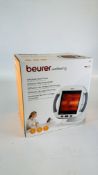 BEURER WELL BEING INFRARED HEAT LAMP WITH ORIGINAL BOX - SOLD AS SEEN.