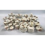 APPROX 95 PIECES OF WEDGWOOD EASTERN FLOWERS - T.K.