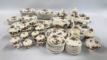 APPROX 95 PIECES OF WEDGWOOD EASTERN FLOWERS - T.K.