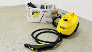 K'ARCHER SC3 STEAM CLEANER WITH INSTRUCTIONS AND ACCESSORIES - SOLD AS SEEN.