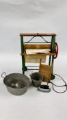 VINTAGE TRIANG TOY MANGLE, VINTAGE TOY MORPHY RICHARDS IRON,