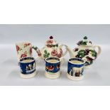 A GROUP OF EMMA BRIDGEWATER TO INCLUDE 2 WINTER MUGS,