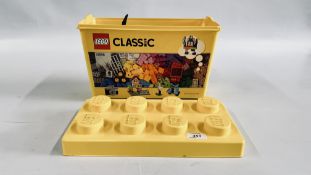 A BOX OF ASSORTED CLASSIC LEGO.