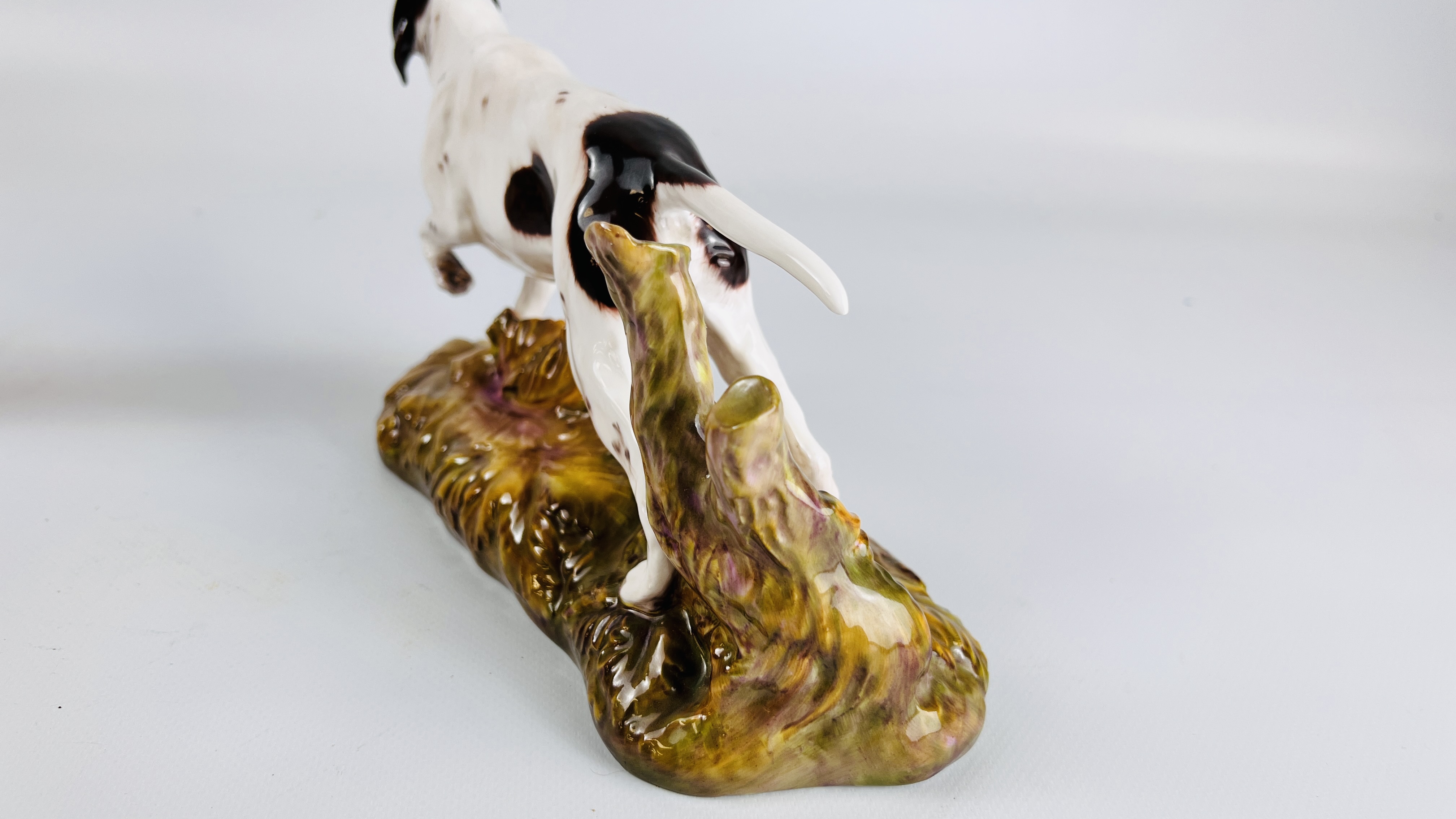 TWO ROYAL DOULTON DOG STUDIES TO INCLUDE AN ALSATIAN HN1116, L 20CM X H 15. - Image 5 of 15