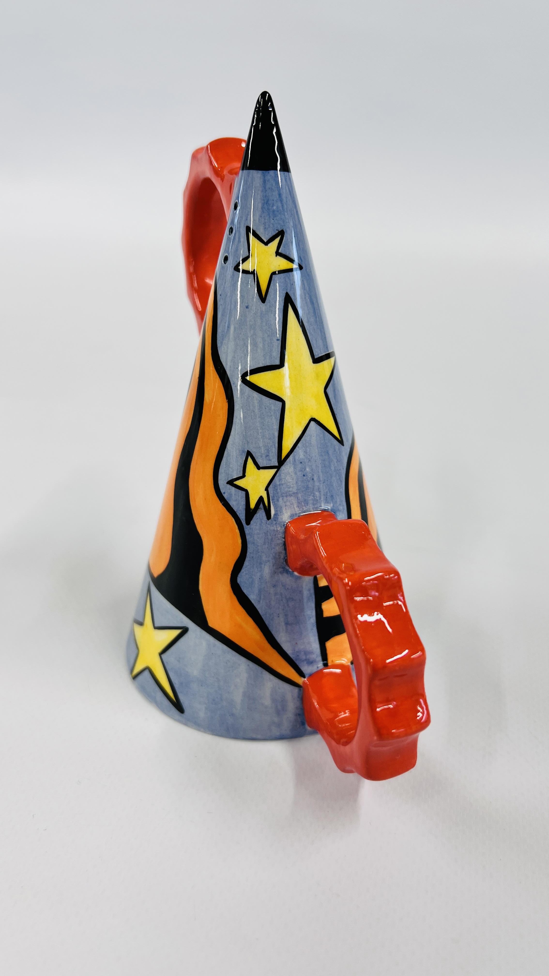 A LORNA BAILEY SUGAR SIFTER "NIGHT SKY" LIMITED EDITION 205/250 BEARING SIGNATURE H 14.5CM. - Image 5 of 6