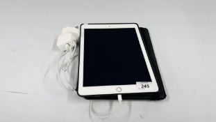 IPAD AIR 2 IN A TARGUS CASE AND CHARGER - ICLOUD LOCKED, SOLD SPARES AND REPAIRS ONLY.