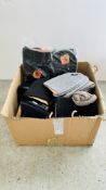 BOX CONTAINING 70 AS NEW MEN'S AND CHILDREN'S HATS INCLUDING THERMAL INSULATION, VARIOUS MAKES ETC.