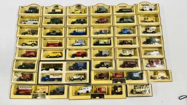 A BOX CONTAINING AN EXTENSIVE COLLECTION OF "DAYS GONE" DIE-CAST MODEL (BOXED).