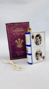 HAVILAND LIMOGES COGNAC CAMUS FINE COGNAC "ROYAL WEDDING JULY 29TH 1981" 685MLS.