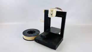 UP PLUS 3D PRINTER - NO POWER CABLE - SOLD AS SEEN.