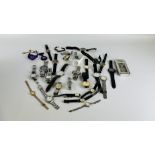 TRAY CONTAINING EXTENSIVE COLLECTION OF MIXED WRIST WATCHES TO INCLUDE MEIBO, CASIO, SKMEI, SEKONDA,