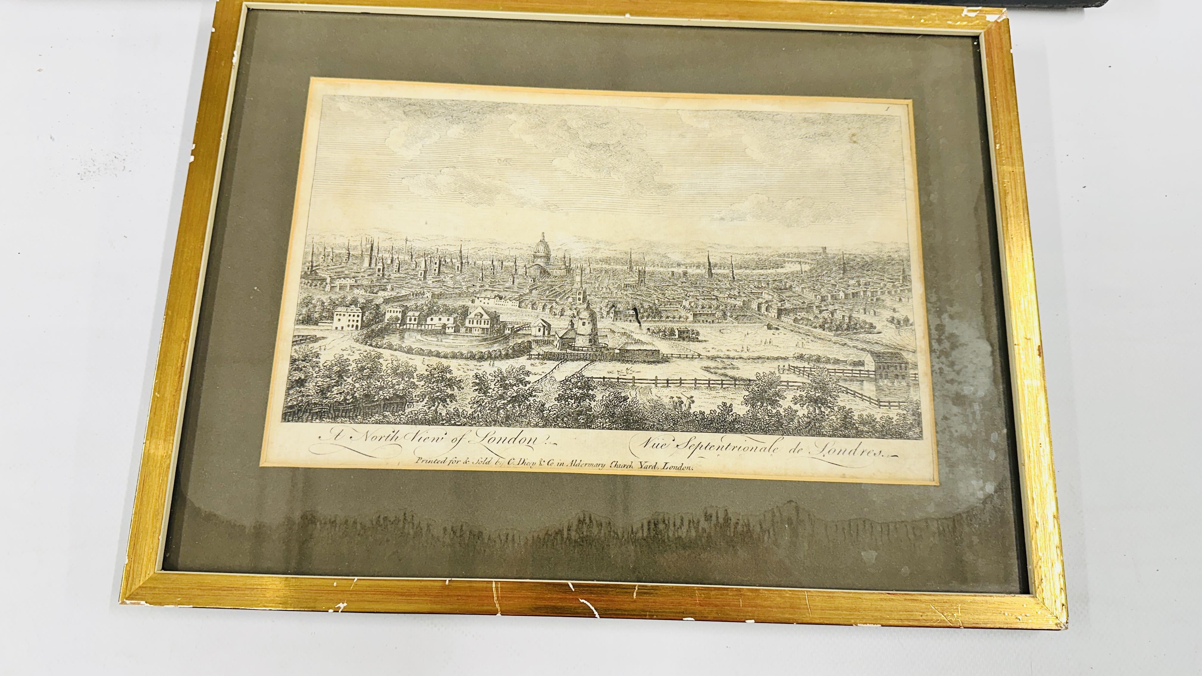 A FRAMED ANTIQUE MEZZOTINT ALONG WIITH 2 BAXTER PRINTS (C1854) NEWS FROM AUSTRALIA AND FROM HOME - Image 2 of 5