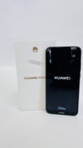 HUAWEI PRO LITE SMART MOBILE PHONE COMPLETE WITH ORIGINAL BOX LOCK CODE 123456 - SOLD AS SEEN.