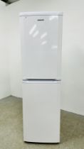 BEKO WHITE FINISH A+ CLASS FRIDGE FREEZER - SOLD AS SEEN.