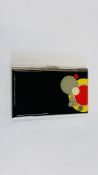 A 1990s FRANK LLOYD WRIGHT CARD CASE IN ART DECO STYLE, L 9CM X H 5.5CM.