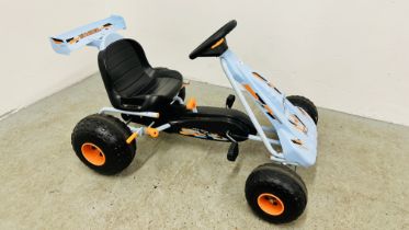 A NOBEL RACING KIDS PEDAL GO-KART.