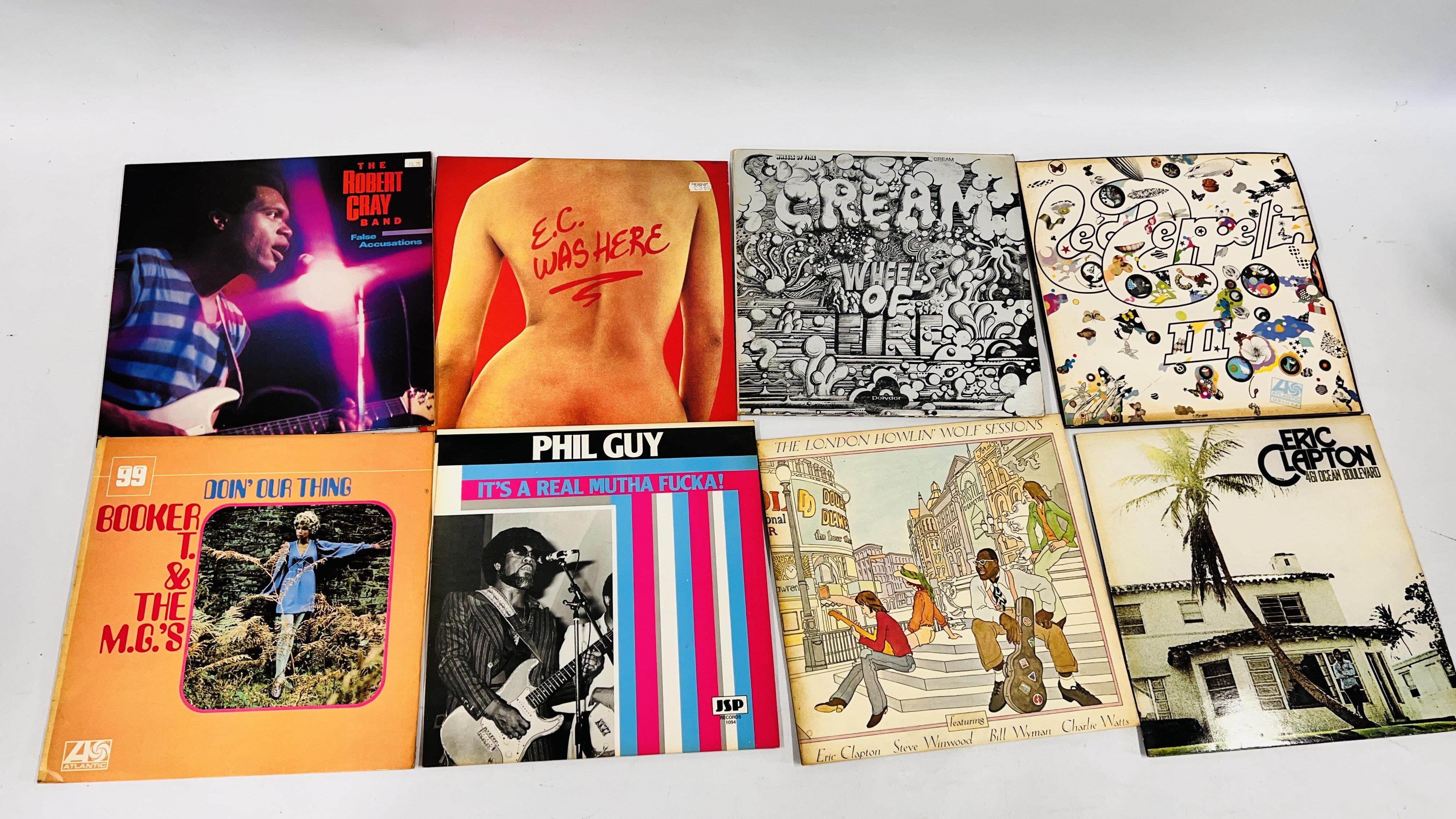 2 BOXES CONTAINING AN EXTENSIVE COLLECTION OF MAINLY 70'S AND 80'S ROCK MUSIC TO INCLUDE ROLLING - Image 18 of 20