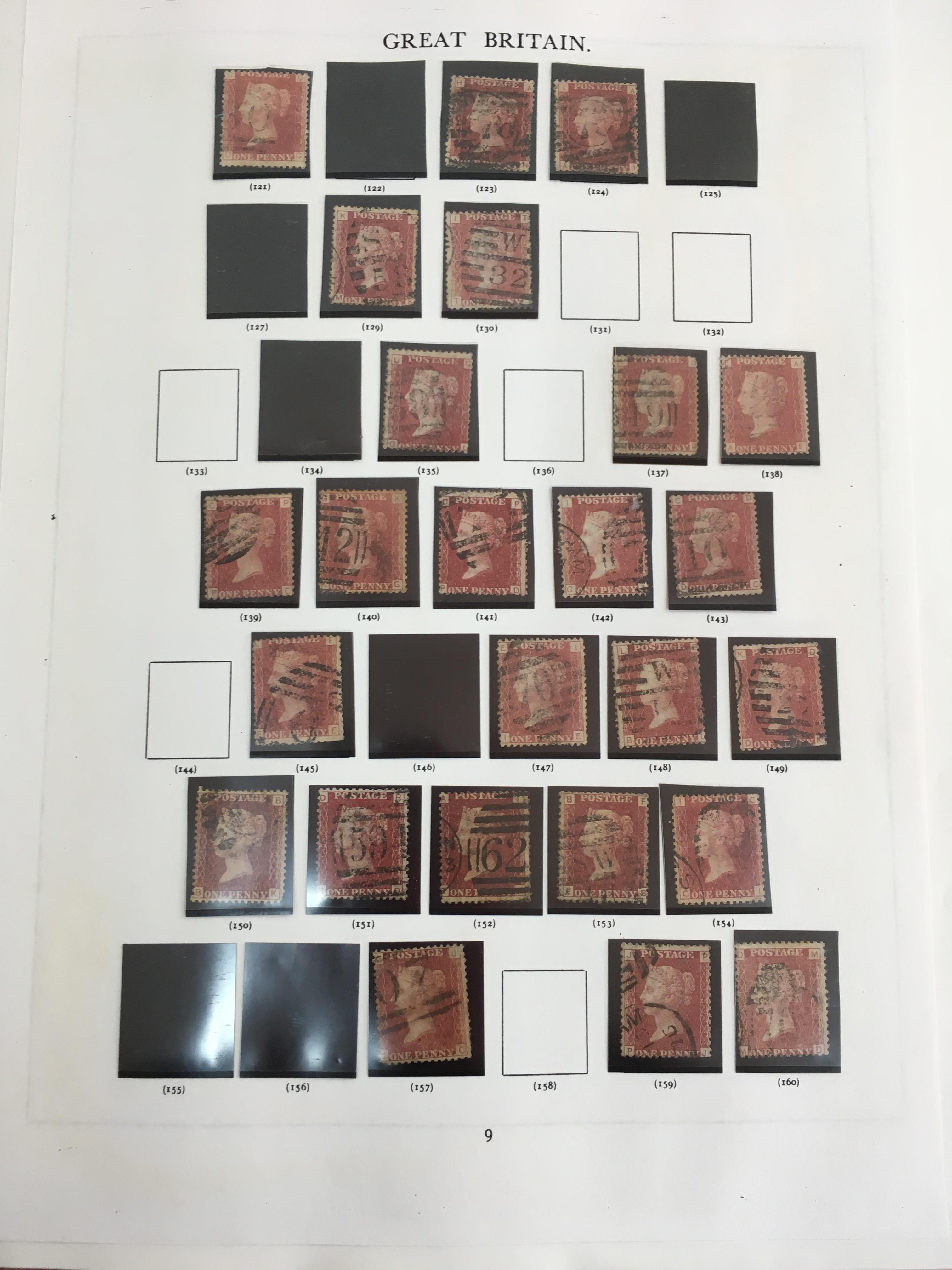 STAMPS: GB 1840-1970 USED COLLECTION IN A DAVO ALBUM FROM 1d BLACK, 1d RED PLATES, EDWARD 7th 2/6, - Image 5 of 16