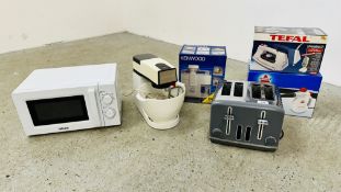ALTIMO MICROWAVE OVEN, KENWOOD CHEF FOOD MIXER, KENWOOD JUICER, TEFAL STEAM IRON,