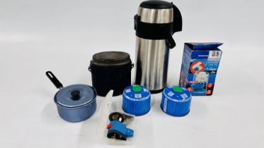 ANDREW JAMES HOT WATER DISPENSER CAMPING STOVES ETC.