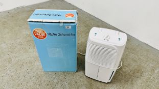 ARGOS 10 LITRE DEHUMIDIFIER - SOLD AS SEEN.